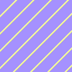 縞模様の描き方：青地に黄色の縞模様
